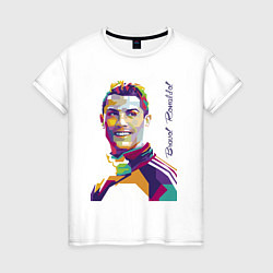 Женская футболка Bravo! Ronaldo!