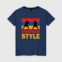 Женская футболка Армянский стиль