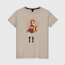 Женская футболка Амазонка Селли