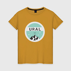Женская футболка УРАЛ 01
