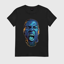 Футболка хлопковая женская Durant!, цвет: черный