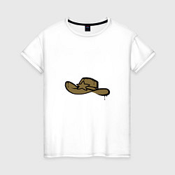 Женская футболка Граффити шериф
