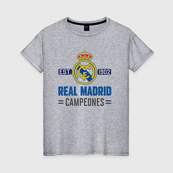 Женская футболка Real Madrid Реал Мадрид