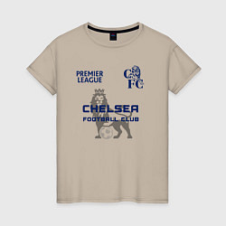 Женская футболка CHELSEA F C ЧЕЛСИ Ф К