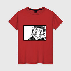 Женская футболка Кли глазки ангела Геншин Импакт
