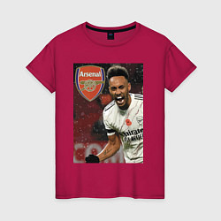 Женская футболка Arsenal, Pierre-Emerick Aubameyang!