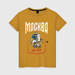 Женская футболка Moscow rider