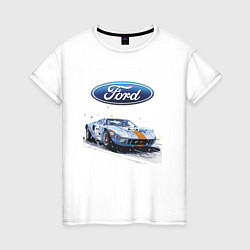 Женская футболка Ford Motorsport