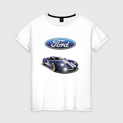 Женская футболка Ford Racing team