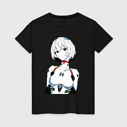 Женская футболка Рей Аянами Rei Ayanami Ева Евангелион