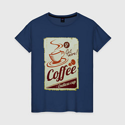Женская футболка Coffee Cup Retro
