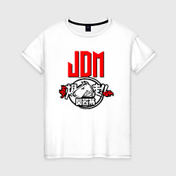 Женская футболка JDM Bull terrier Japan