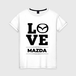 Женская футболка Mazda Love Classic