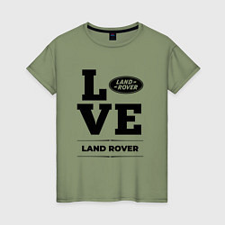 Женская футболка Land Rover Love Classic