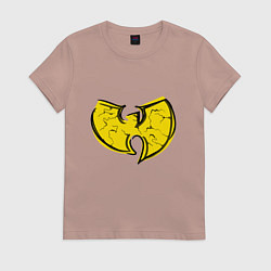 Футболка хлопковая женская Style Wu-Tang, цвет: пыльно-розовый