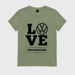 Женская футболка Volkswagen Love Classic