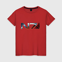 Женская футболка Mass Effect N7 -Shooter