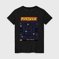 Женская футболка Pac-Man на ZX-Spectrum