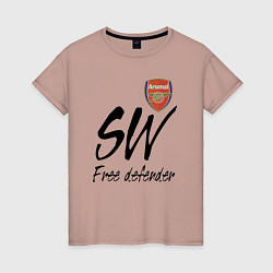 Женская футболка Arsenal - sweeper - England - London