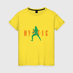 Футболка хлопковая женская Mac Mystic, цвет: желтый