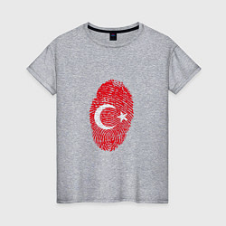 Женская футболка Отпечаток Турции