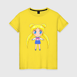 Женская футболка Sailor moon chibi