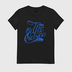 Футболка хлопковая женская The Blues Chelsea, цвет: черный