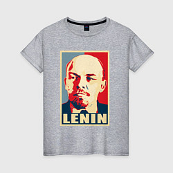 Женская футболка Lenin