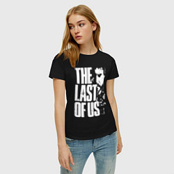 Футболка хлопковая женская The last of us game, цвет: черный — фото 2