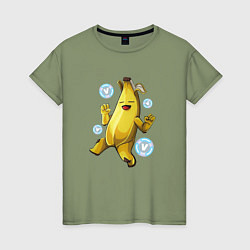 Женская футболка Банан с В-баксами Фортнайт