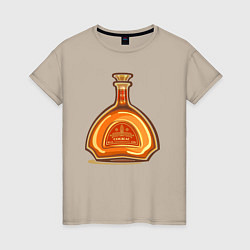 Женская футболка Cognac