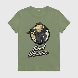 Футболка хлопковая женская Vault mad Max, цвет: авокадо