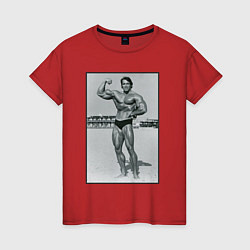 Женская футболка Mister Schwarzenegger