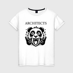 Женская футболка Architects - rock panda