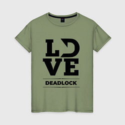 Женская футболка Deadlock love classic