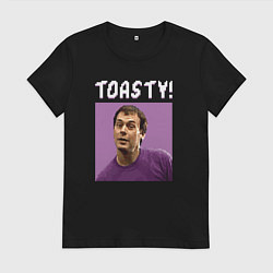 Футболка хлопковая женская Toasty - Mortal Kombat, цвет: черный