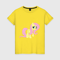 Женская футболка Пони пегас Флаттершай