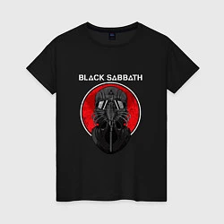 Футболка хлопковая женская Black Sabbath: Toxic, цвет: черный