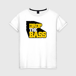 Женская футболка DROP THE BASS Old School