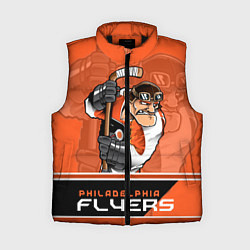 Женский жилет Philadelphia Flyers, цвет: 3D-черный