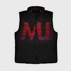 Женский жилет Manchester United team, цвет: 3D-красный