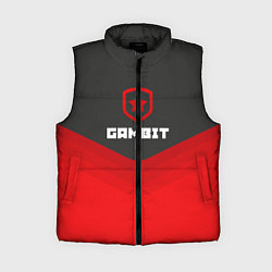 Женский жилет Gambit Gaming Uniform, цвет: 3D-черный