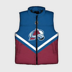 Женский жилет NHL: Colorado Avalanche, цвет: 3D-черный