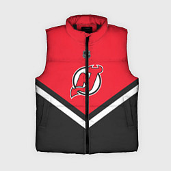 Женский жилет NHL: New Jersey Devils, цвет: 3D-черный