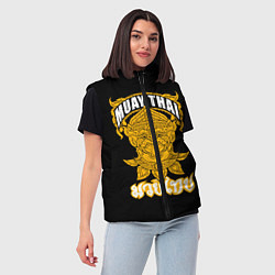 Женский жилет Muay Thai Fighter, цвет: 3D-красный — фото 2