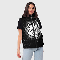 Женский жилет Gamers 2: Black collection, цвет: 3D-черный — фото 2