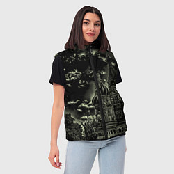 Женский жилет Dark Kremlin, цвет: 3D-черный — фото 2