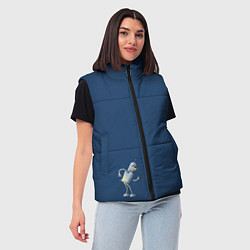 Женский жилет Bender F, цвет: 3D-светло-серый — фото 2