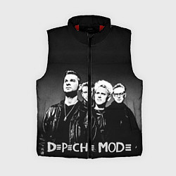 Женский жилет Depeche Mode: mono, цвет: 3D-красный