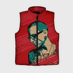 Женский жилет Chester Bennington, цвет: 3D-красный